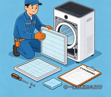 书一保险柜怎么打开