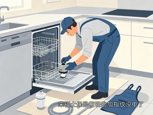 来福士保险柜钥匙加指纹没电了