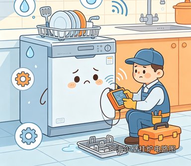 海尔壁挂炉电路图