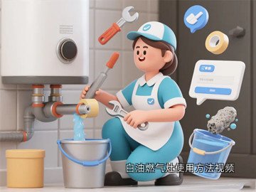 白油燃气灶使用方法视频
