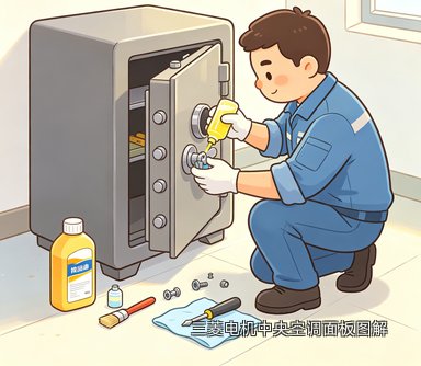 三菱电机中央空调面板图解
