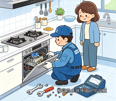 樱花热水器使用说明视频