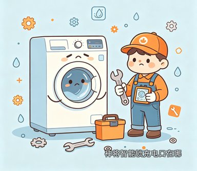 神将智能锁充电口在哪