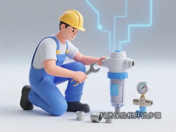 科堡保险柜开锁步骤