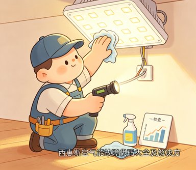 西惠斯空气能故障代码大全及解决方