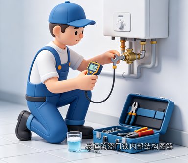 忠恒防盗门锁内部结构图解