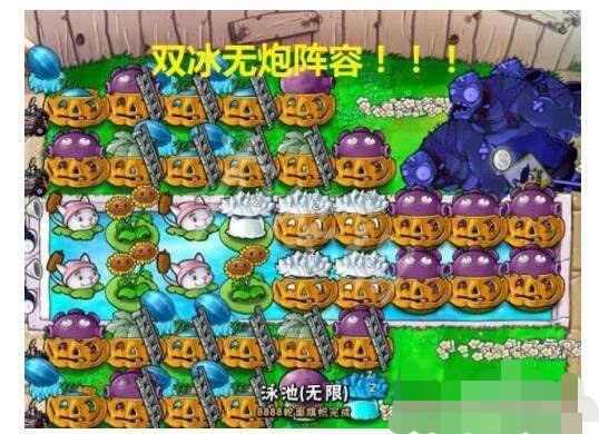 植物大战僵尸无尽版阵型图_植物大战僵尸无尽版阵型图片