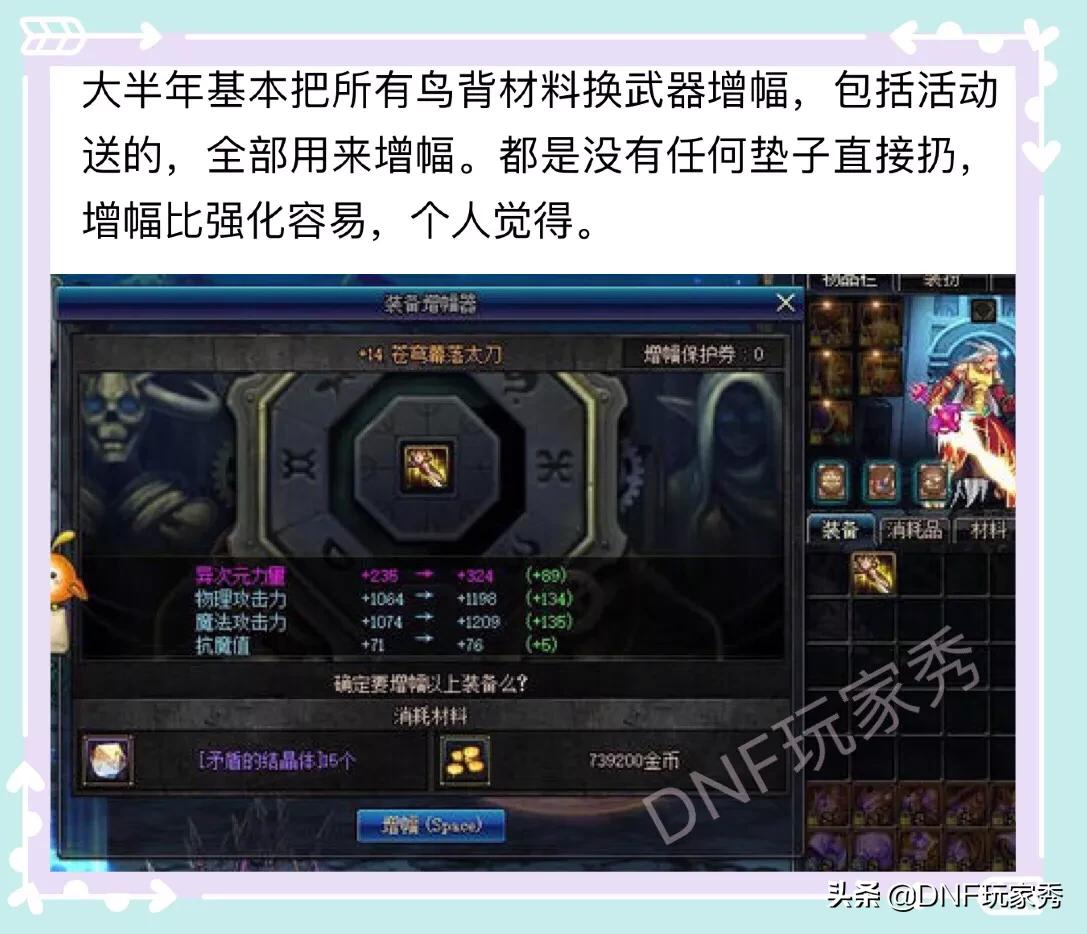 dnf强化几率_dnf强化几率表