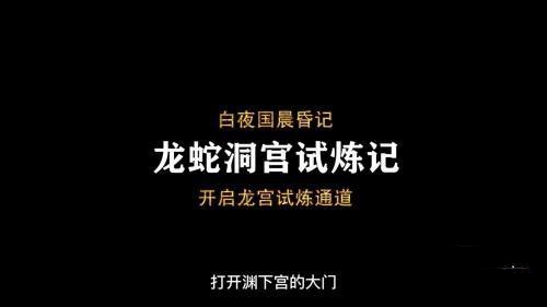 龙蛇洞宫试炼记_龙蛇洞宫试炼记攻略