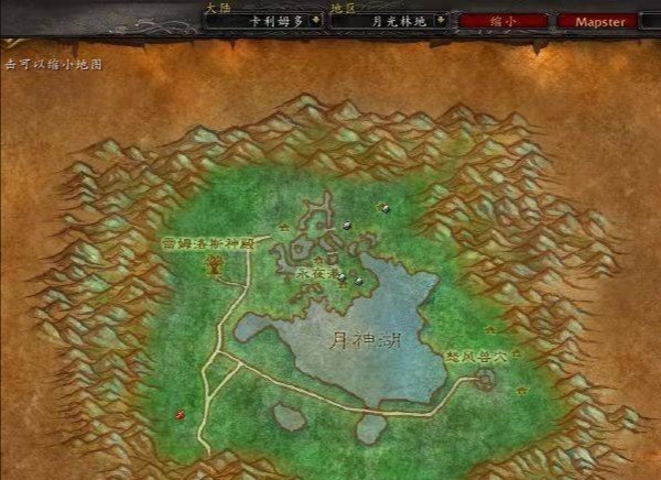 月光林地飞行点_月光林地飞行点在哪里