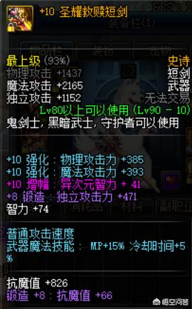 dnf剑宗装备_dnf剑宗装备搭配排行