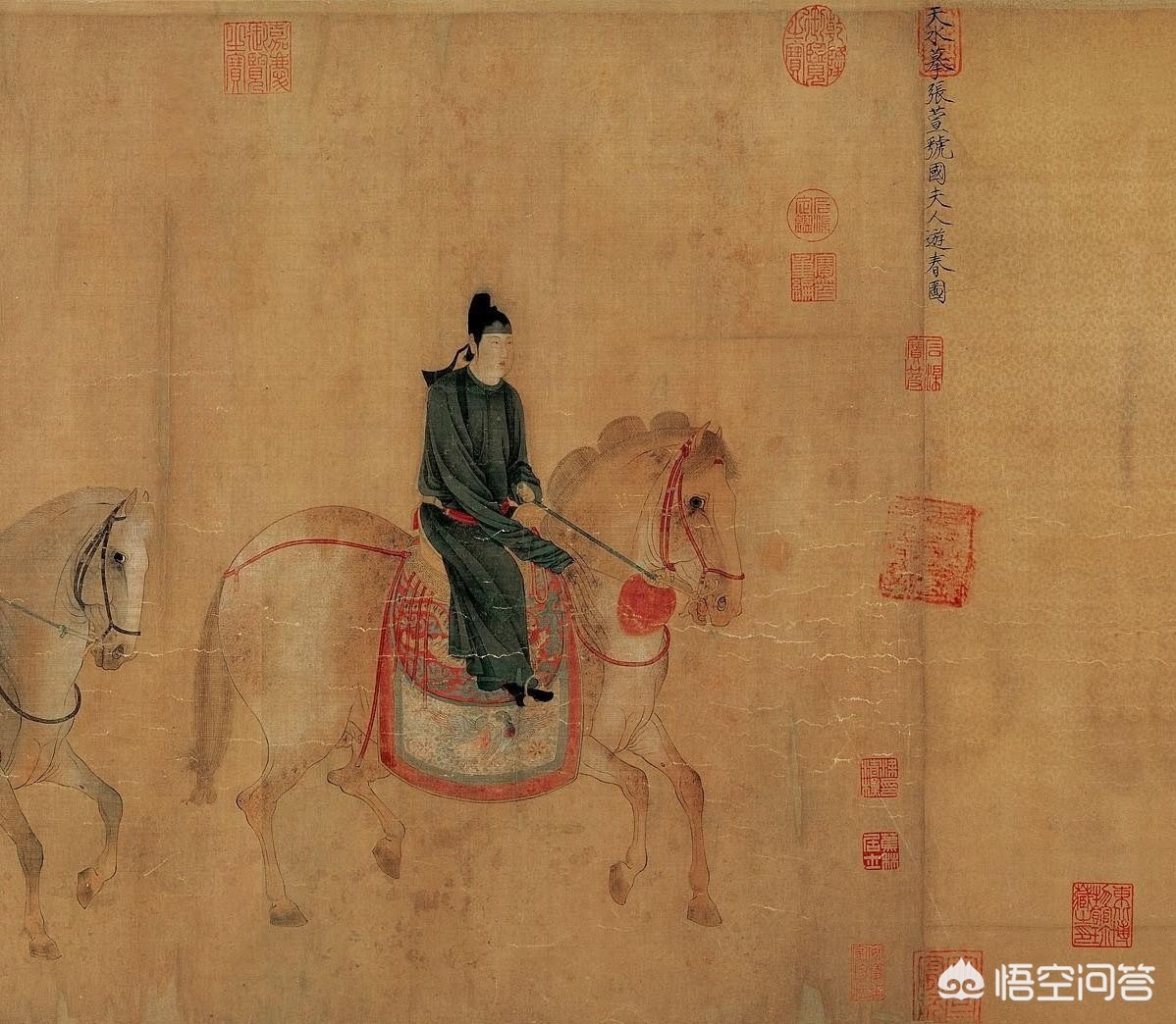 唐朝女性春游蚂蚁庄园_唐朝女性春游 蚂蚁庄园