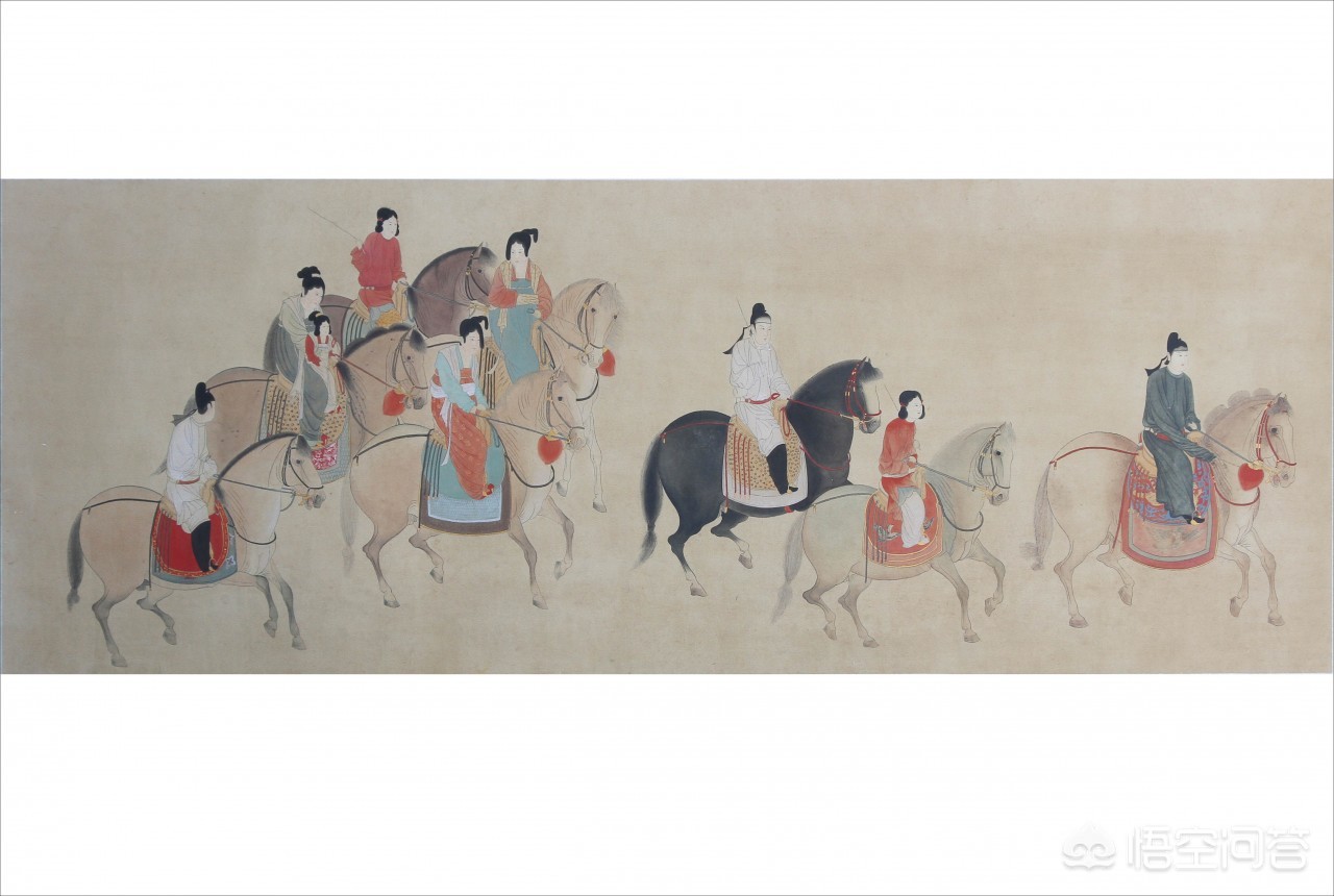 唐朝女性春游蚂蚁庄园_唐朝女性春游 蚂蚁庄园