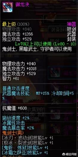 DNF 鬼泣_dnf鬼泣毕业装备