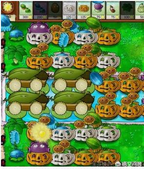 植物大战僵尸无尽版攻略图_植物大战僵尸无尽版攻略图片 阵型